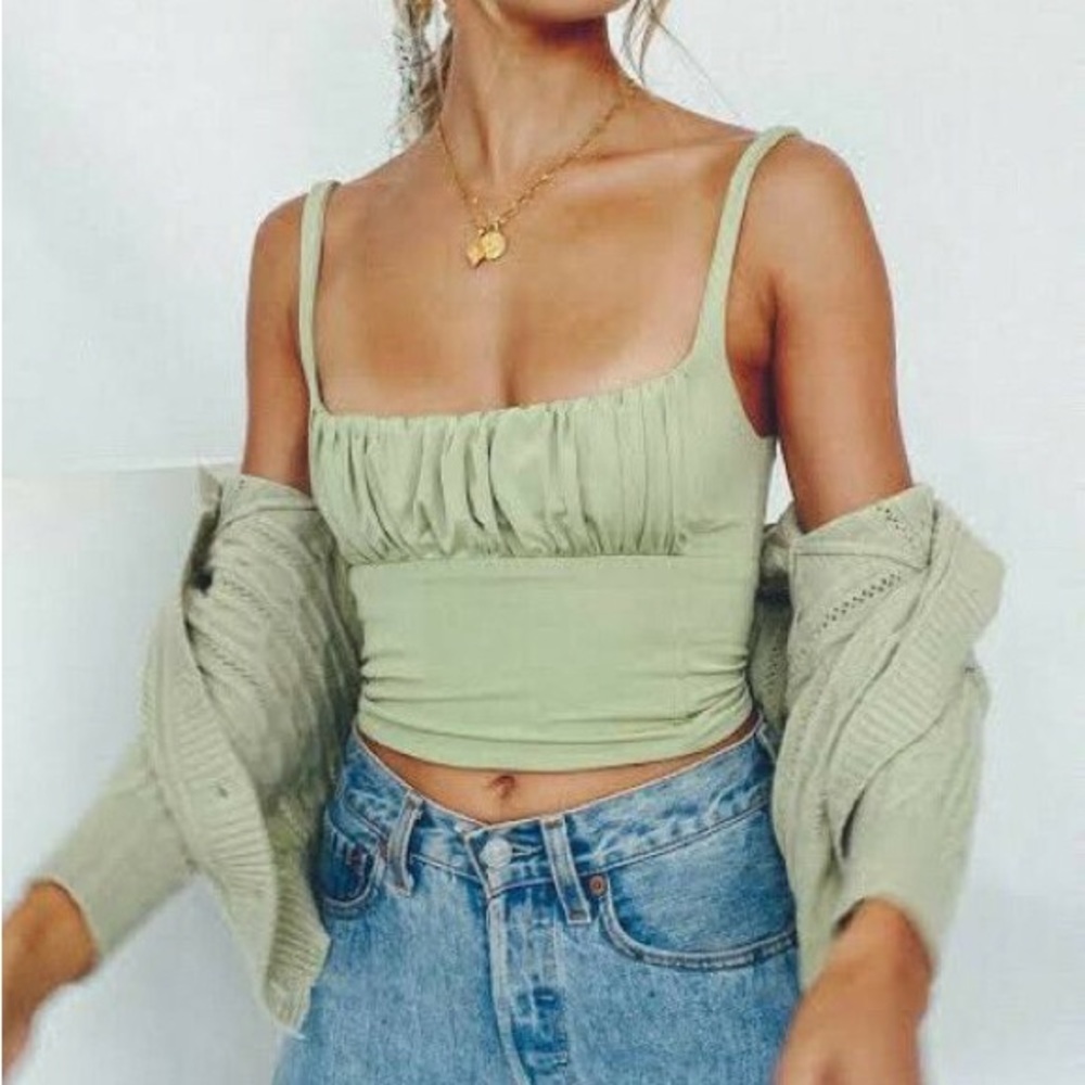 verge girl rough rider sage top